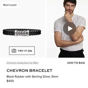 David Yurman -CHEVRON BRACELET